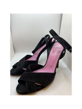 Yves Saint Laurent Black Suede Heels 39/9